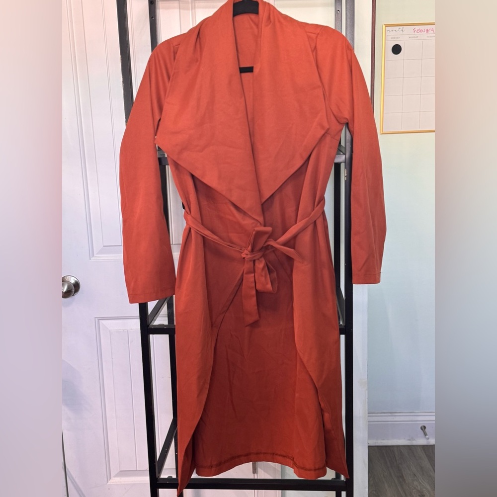 Wrap around coat